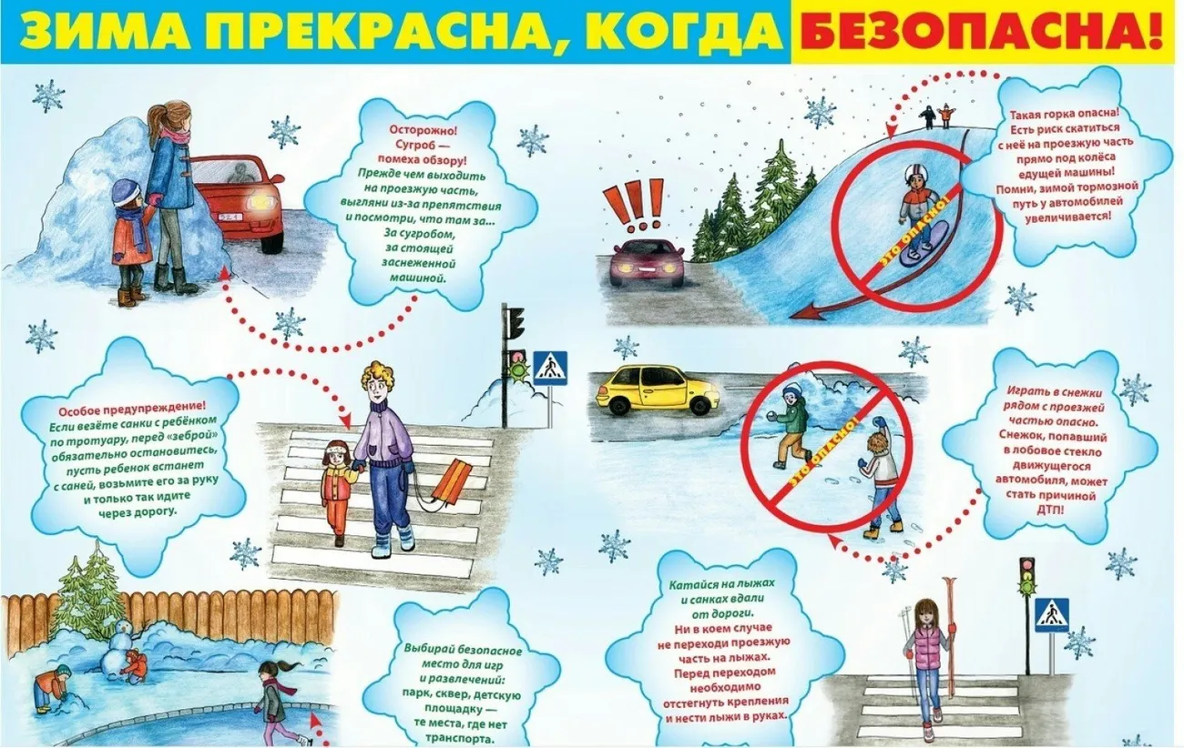 Дорожная безопасность зимой